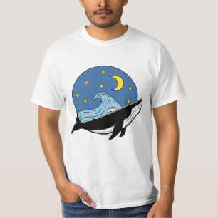 Himmels-Wal-T-Shirt T-Shirt