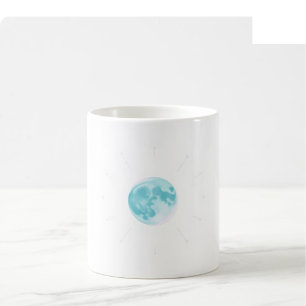 Himmels-Wasserfarben-Tasse - Türkis & Violett Kaffeetasse