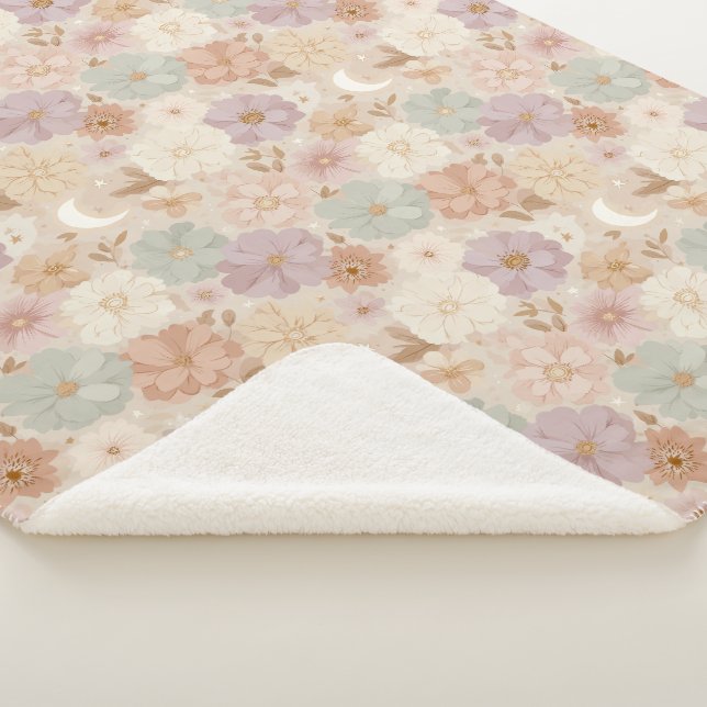 Himmels-Wiesen-Blumen  Sherpadecke (3/4)