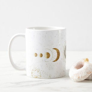 Himmelsastrologie-Muster Personalisierter Tierkr Kaffeetasse