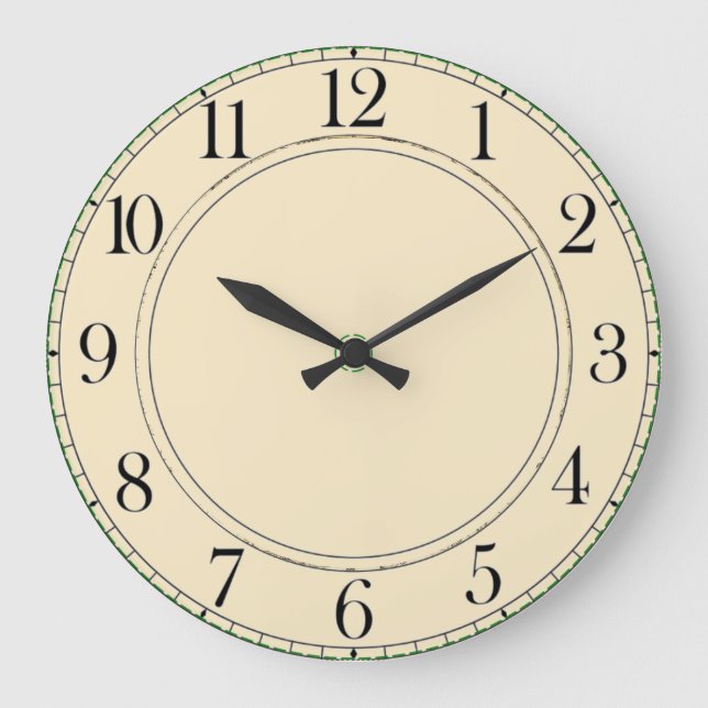 Himmelsatlas Karte große Uhr (Vorderseite)