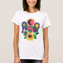 Himmelsaugen-Blumen-Symbol-Kunst