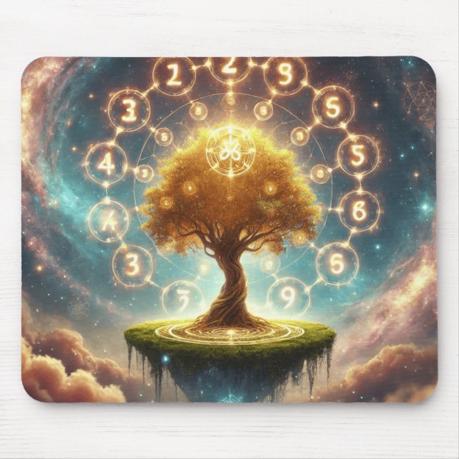Himmelsbaum Mousepad (Vorne)