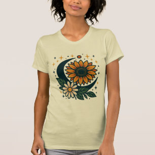 Himmelsblume Damen-T-Shirt mit schmaler Passform T-Shirt