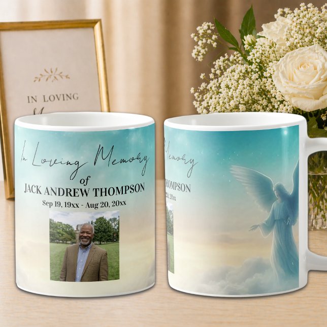 Himmelsengel Lebensfeier-Foto  Kaffeetasse (Von Creator hochgeladen)