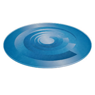 Himmelsfarbe Schneidebrett