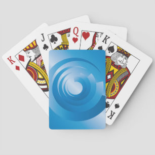 Himmelsfarbe Spielkarten