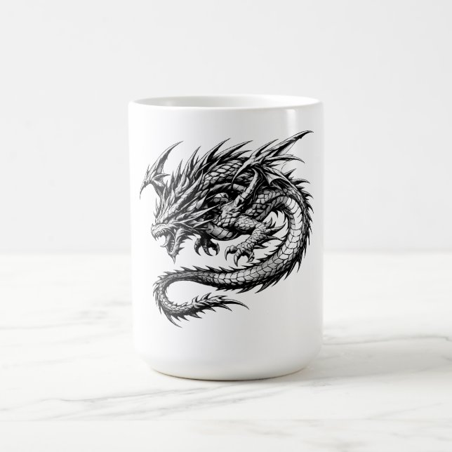 Himmelsfeuerdrache Kaffeetasse (Mittel)