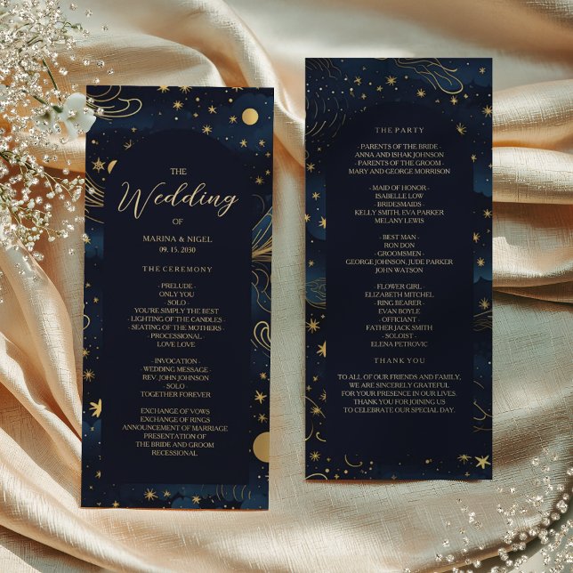 Himmelsflotte Goldene Hochzeit Programmkarte Programm (Von Creator hochgeladen)
