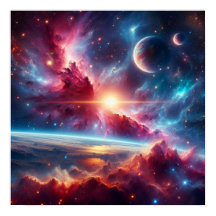 Himmelsgalaxie: Lebendige Nebel & ferne Welten