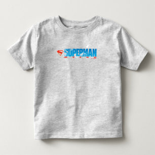 Himmelsgebundene Superman-Silhouette Kleinkind T-shirt