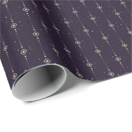 Himmelsgeometrisches nahtloses Musterdesign Geschenkpapier