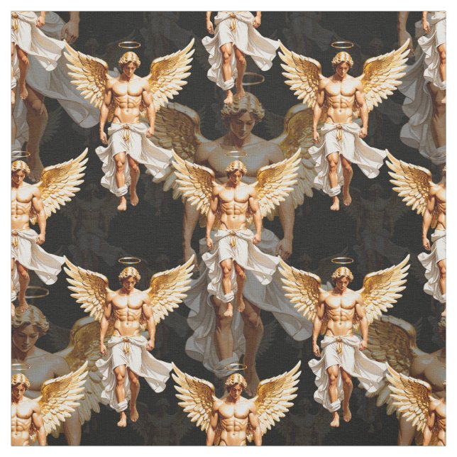 Himmelsgestalt für goldene Engel Stoff (Muster)