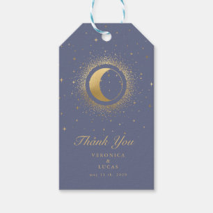 Himmelsgoldenmond Hochzeit Danke, dass ihr Tags ge Geschenkanhänger