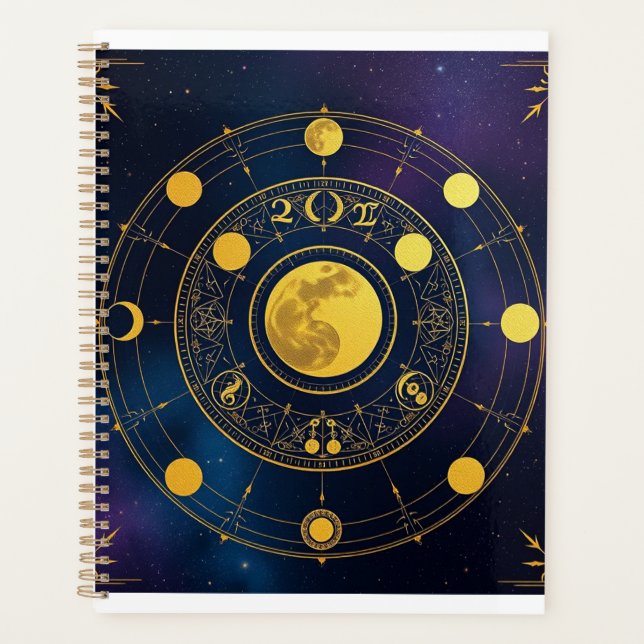 Himmelsharmonie: Der Zodiac-Planer Planer (Vorderseite)
