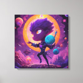 Himmelsharmonie: Kunst der ästhetischen Raumvision Leinwanddruck