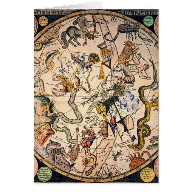 Himmelshemisphäre, 1790 (Vorne)