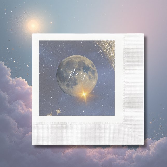 Himmelshochzeit Serviette (Von Creator hochgeladen)