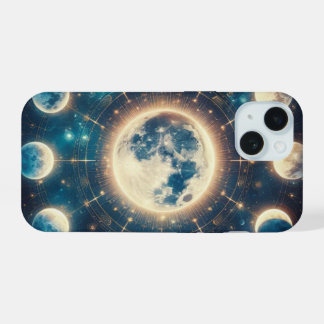 Himmelsinspiriertes Telefon-Case iPhone 15 Hülle