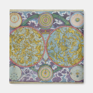 Himmelskarte der Planeten Magnet