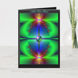 Himmelskarte Masquerade Grußkartenvorlage Karte