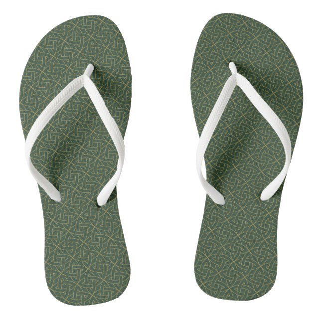 Himmelskörper-Muster Flip Flops (Fußbett)