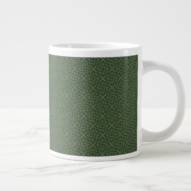 Himmelskörper-Muster Jumbo-Tasse (Rechts)