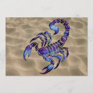 Himmelskorpion Einladung