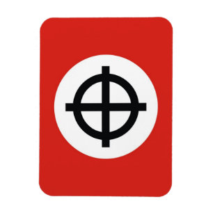 Himmelskreuzflagge Magnet