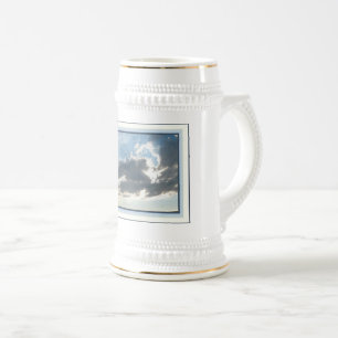 Himmelslandschaft Bierglas
