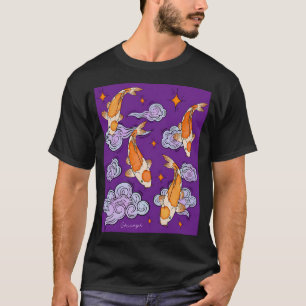 Himmelslandschaft mit Koi-Träumen T-Shirt