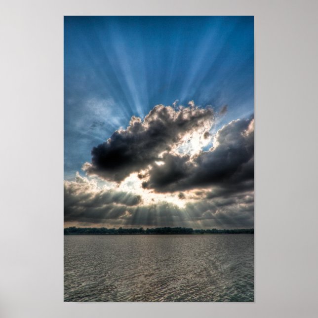 Himmelslicht Poster (Vorne)