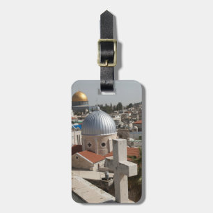 Himmelslinie des alten Jerusalems Gepäckanhänger