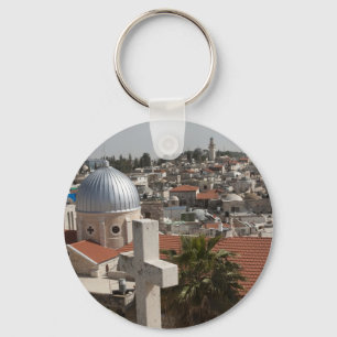 Himmelslinie von Alt-Jerusalem Schlüsselanhänger
