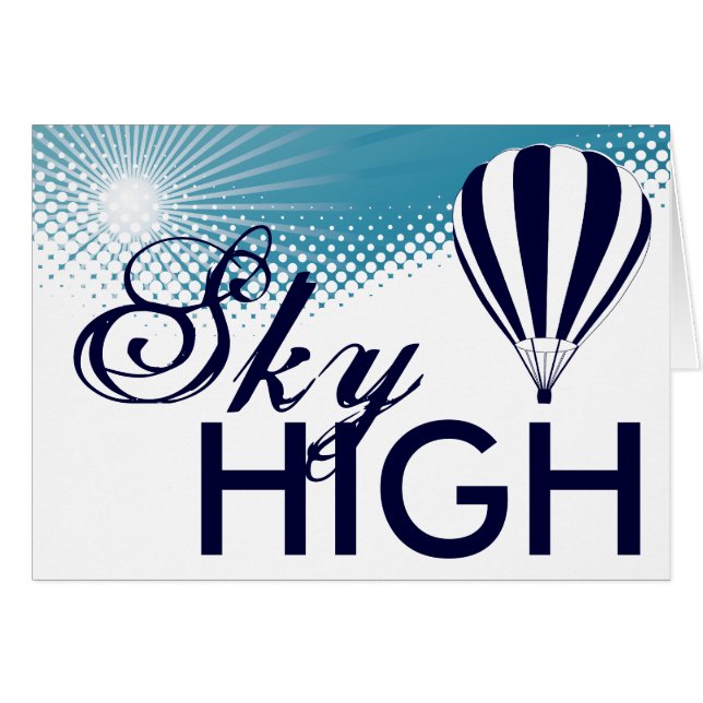 Himmelsluftballon (Vorderseite (Horizontal))