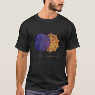 Himmelsmandala Sonnen- und Mondphasen Kosmisch Ast T-Shirt