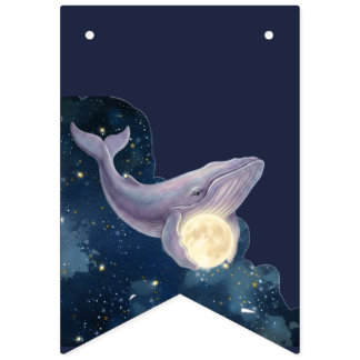 Himmelsmond-Baby-Shower- Banner | Wal & Mond P