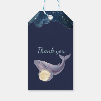 Himmelsmond-Babyshower-Geschenk-Anhänger | Wal & M Geschenkanhänger