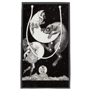 Himmelsmond Himmel Universum Gott Nacht Illustrati Kleine Geschenktüte
