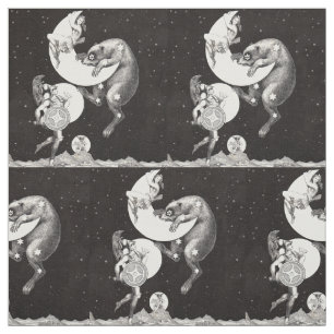 Himmelsmond Himmel Universum Gott Nacht Illustrati Stoff