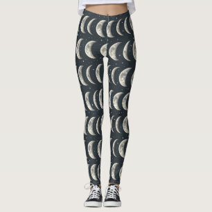 Himmelsmondphase (2) leggings