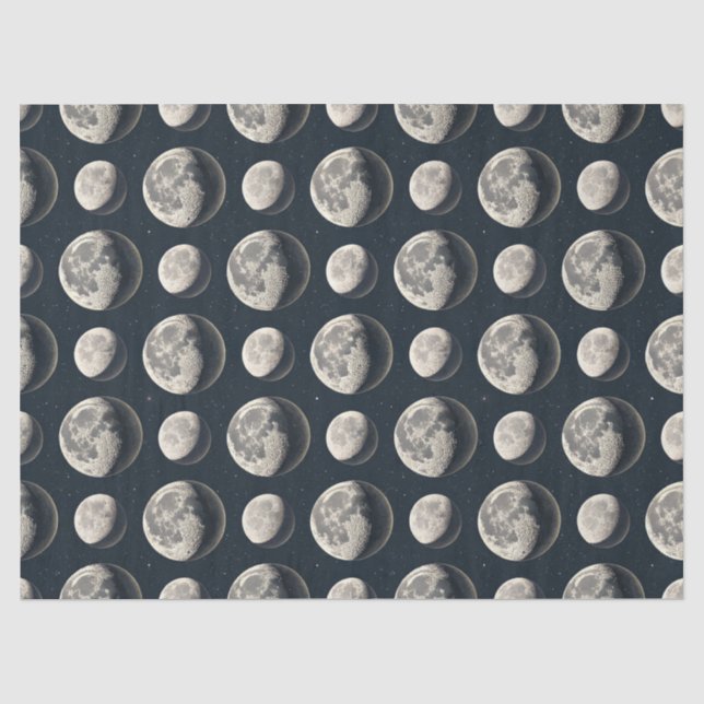 Himmelsmondphase (3) seidenpapier (Vorderseite)