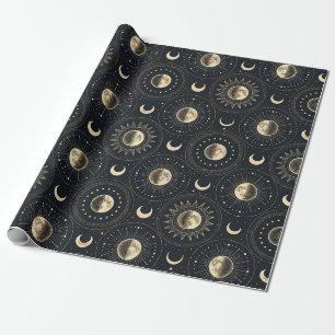 Himmelsmondphase (4) geschenkpapier