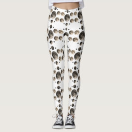 Himmelsmondphasen Mandala Astronomie Kunst Leggings