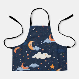 Himmelsmusterpapier-Astronomie Schürze