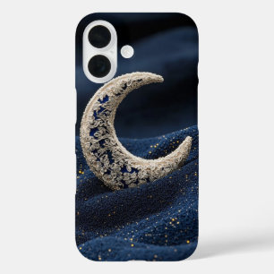 Himmelsnacht Mond Handyhülle iPhone 16 Hülle