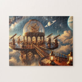 Himmelsobservatorium Steampunk-Sternendome Puzzle