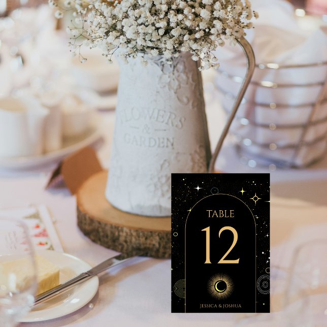 Himmelsschwarzer Bogen Astrologische Tischnummer (Von Creator hochgeladen)