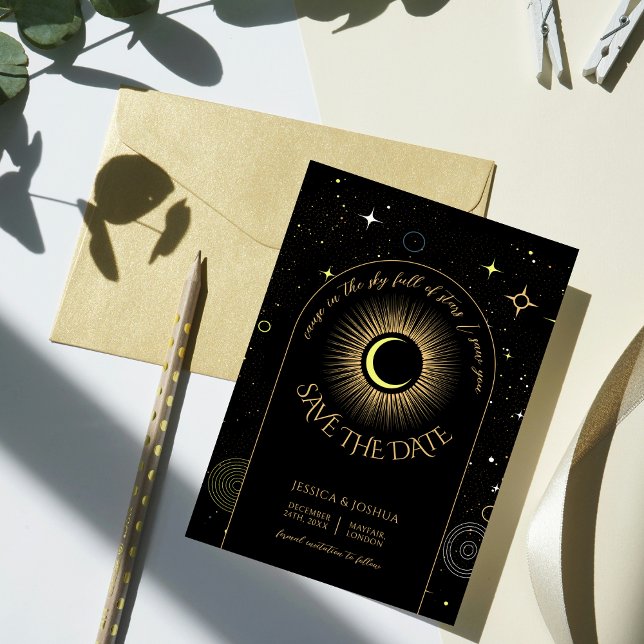 Himmelsschwarzer Bogen in den Sternen, die ich dic Einladung (Von Creator hochgeladen)