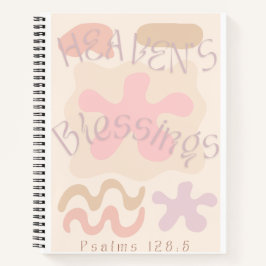 Himmelssegmente / Christliches Notebook Notizbuch